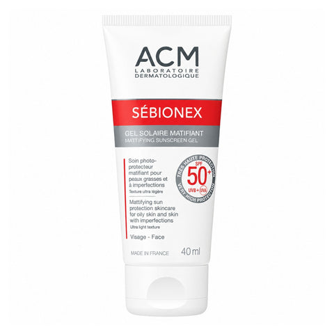 ACM-SEBIONEX MATTIFYING SUNSCREEN GEL SPF 50-40ML