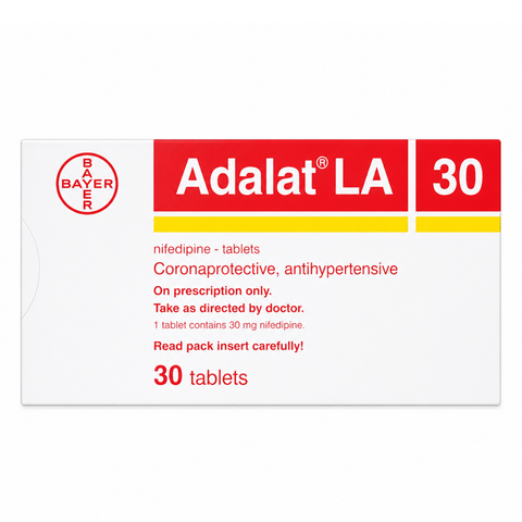 ADALAT LA 30GM TABLETS 30S