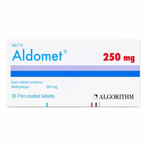 ALDOMET 250MG TABLET 30