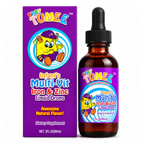 BABY TUMEE MULTIVITAMIN IRON &ZINC 60ML