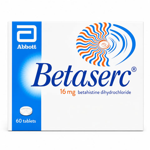 BETASERC أقراص 16 ملغ 60 قطعة