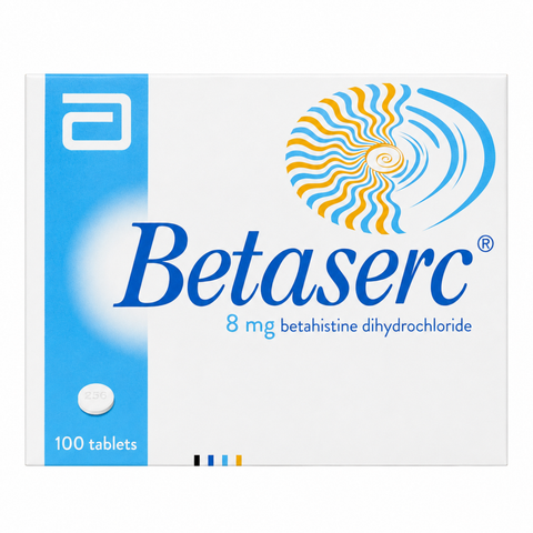 BETASERC TABLET 8MG 100 قطعة