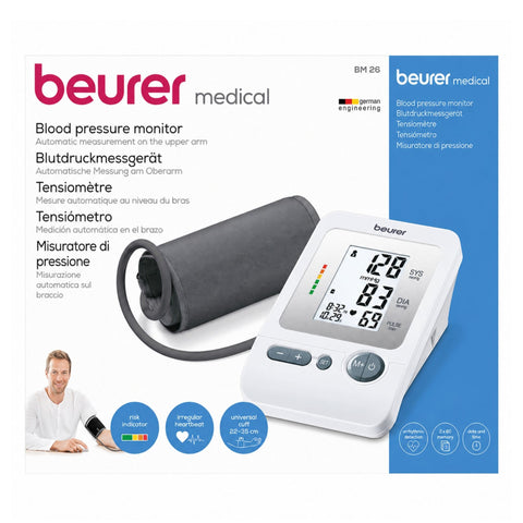 BEURER BM 26 UPPER ARM BP MONITOR