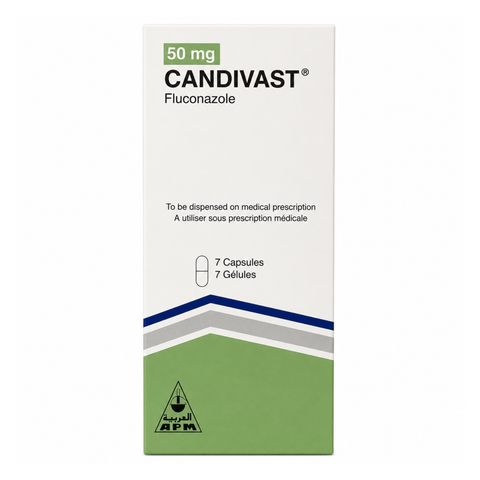 CANDIVAST 50MG 7 CAPS