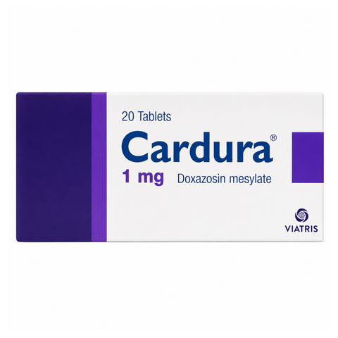 CARDURA TAB 1MG 20'S
