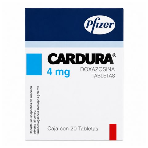 CARDURA TAB 4MG 20'S
