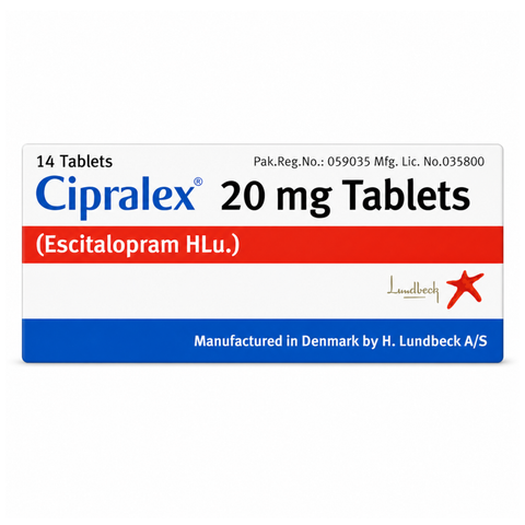 CIPRALEX TABLET 20MG 28 PC