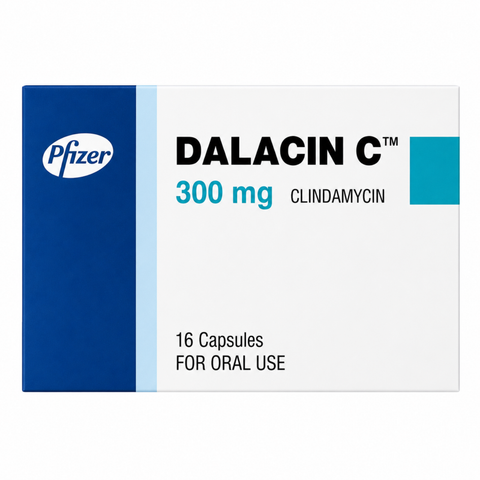 DALACIN C 300MG CAPSULE 16 PC