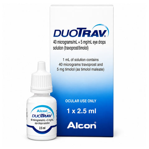 DUOTRAV EYE DROPS 2.5ML
