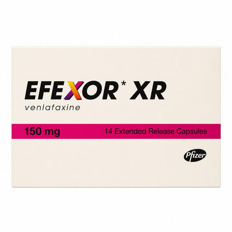 EFEXOR-XR 150MG CAP 14'S