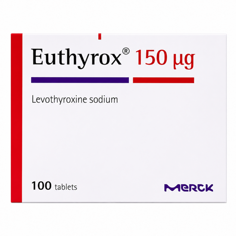 EUTHYROX TABLET 150MCG 100PC