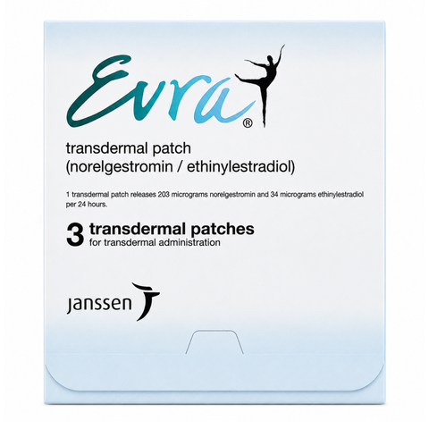 EVRA TRANSDERMAL PATCH 3PC