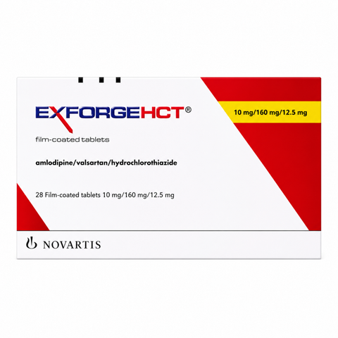 EXFORGE HCT TABLET 10/160/12.5MG 28PC