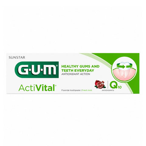 معجون أسنان GUM ACTIVITAL أنبوب 75 مل -6050 لمنطقة أوروبا والشرق الأوسط وأفريقيا