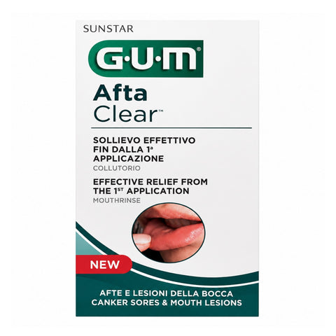 GUM غسول أفتركلير 120 مل