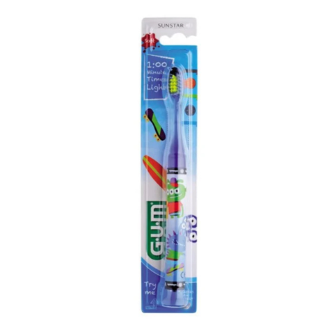 GUM فرشاة أسنان جونيور مونستر مضيئة 903 M