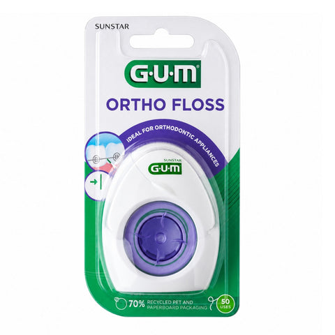 خيط أسنان GUM ORTHO 50 قطعة