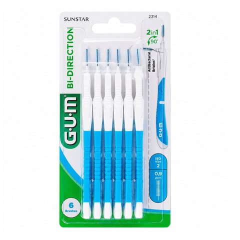 فرشاة GUM PROXA ثنائية الاتجاه -2314 M6