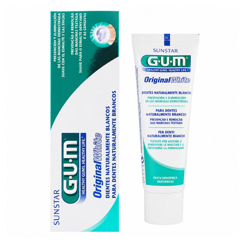 GUM معجون أسنان أوريجينال وايت 75 مل - 1745 متر
