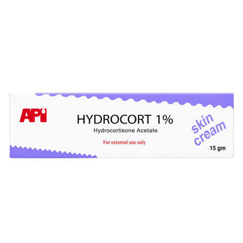 HYDROCORT CREAM 1% 15GM
