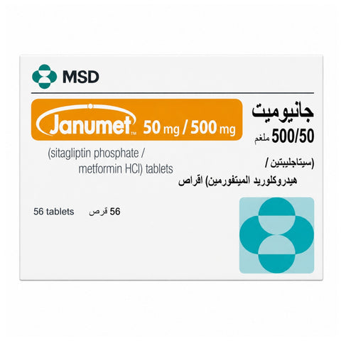 JANUMET 50/500 TAB 56'S