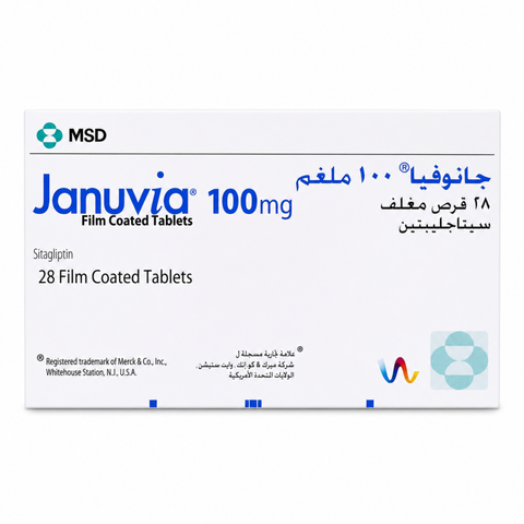 JANUVIA 100MG TAB 28'S