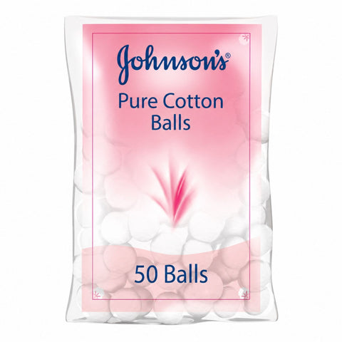 JOHNSONS COSMETIC COTTON BALLS 50'S