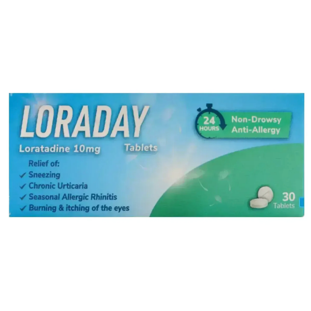 LORADAY 10MG 30TAB – Lusail Pharmacy