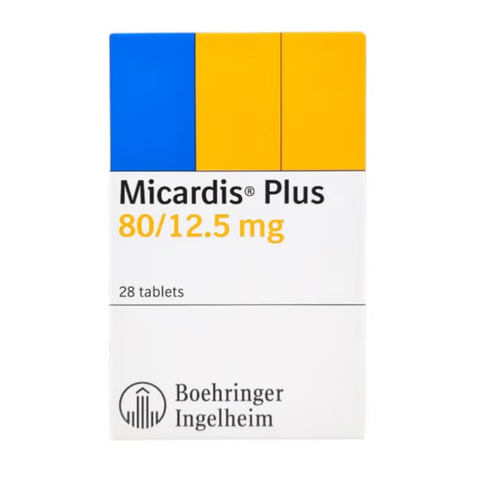 MICARDIS PLUS 40/12.5 MG TAB 28'S
