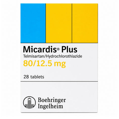 MICARDIS PLUS 80MG/12.5MG TAB 28PC