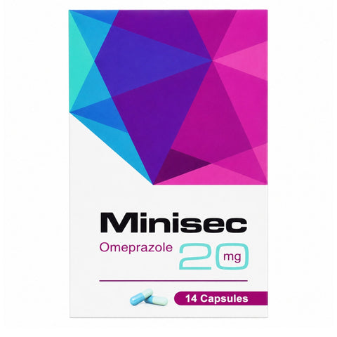 MINISEC 20MG 14 CAPS
