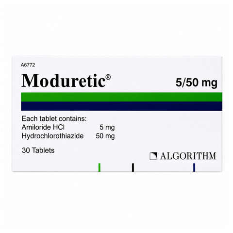 MODURETIC 5/50MG TAB 30'S