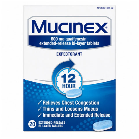 MUCINEX أقراص 20 قطعة