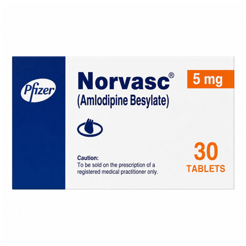 NORVASC CAP 5MG 30'S