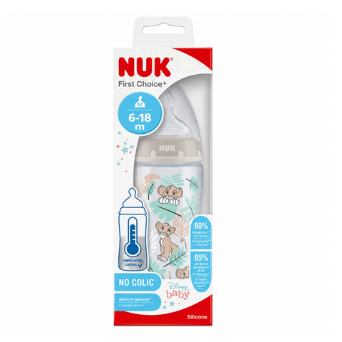 NUK FIRST CHOICE+PP BOTTLE LION KING 300ML