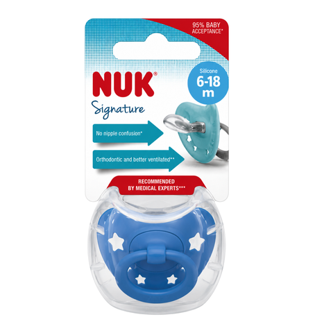 NUK PACIFIER SIGNATURE Si S2 1/BOX