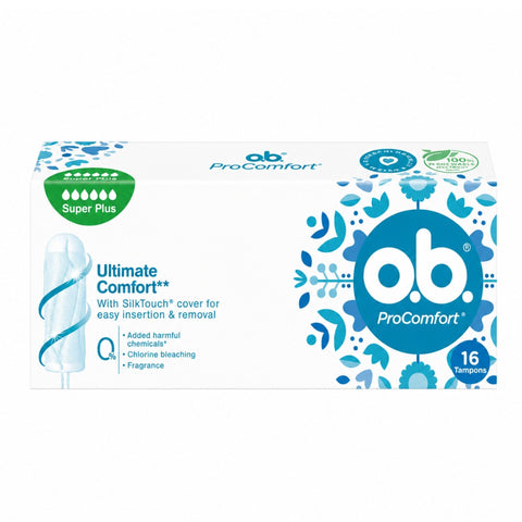 OB TAMPONS SUPER PLUS 16'S
