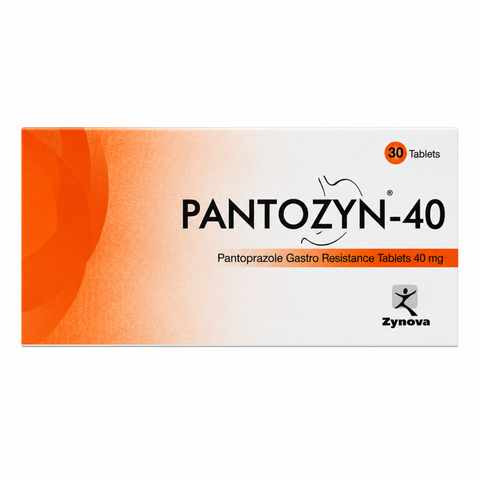PANTOZYN أقراص مقاومة للمعدة 40 ملغ 30 حبة