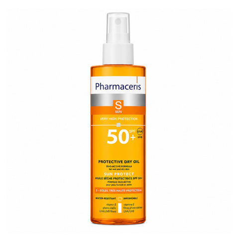 زيت دراي واقي من الشمس SPF 50+ من فارماسيريس