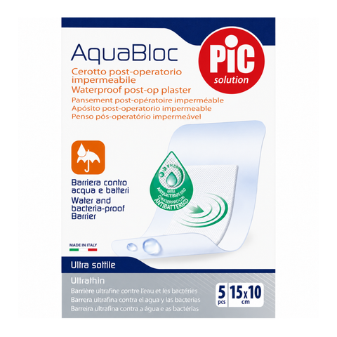 PIC-10PLASTERS AQUABLOC 25*72MM