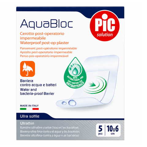 PIC-5 AQUABLOC PLASTERS 10CM*6CM