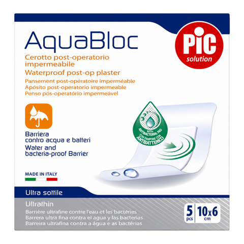 PIC-5 لاصقات AQUABLOC 15 سم * 10 سم