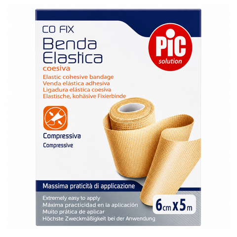 PIC-ELASTIC BANDAGE CO FIX 6*5M