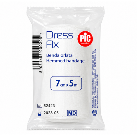 PIC-HEMMED GAUZE BANDAGECM 7*5M