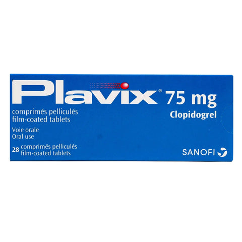 PLAVIX أقراص 75 مجم 28 حبة
