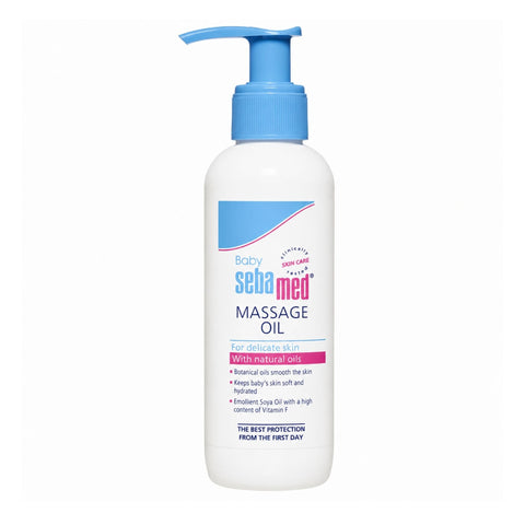 SEBAMED BABY MASSAGE OIL WITH PUMP 150ML