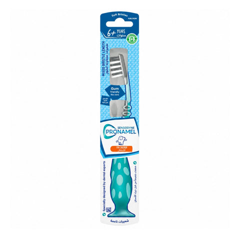 SENSODYNE PRONAMEL فرشاة أسنان للأطفال 6 سنوات فما فوق