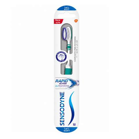 SENSODYNE RAPID ACTION SOFT TOOTHBRUSH