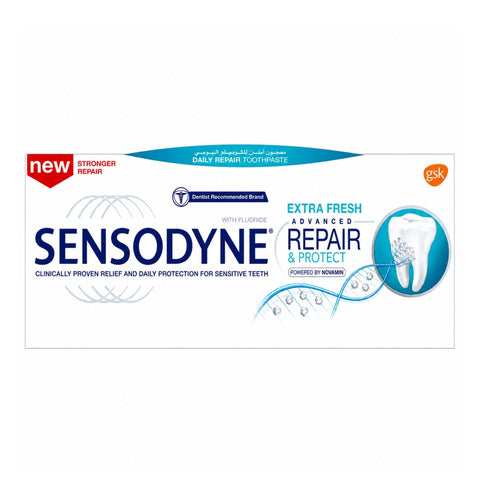 معجون أسنان سنسوداين ADVANCED REPAIR & PROTECT EXTRA FRESH 75 مل