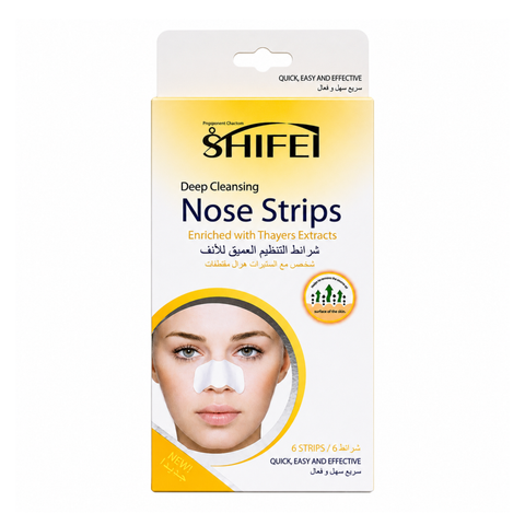 شرائط شيفي لتنظيف الأنف العميق للنساء 6 قطع